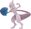 A toy figure of Mewtwo from Pokémon, holding a blue energy blast. Produktbild-Vorschau