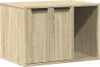 vidaXL Bac à litière Chêne Sonoma 60x40x40 cm Bois Voir les images du produit 1