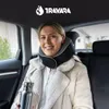 TRAVARA TRAVARA Nackenkissen - Reisekissen - Für Flugzeug - Produktbild-Vorschau 9