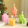 3D silikónové formy na sviečky Father Christmas, vianočné Náhľad obrázku produktu 8