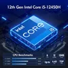 A 3D render of an Intel Core i5 processor with marketing text and CPU benchmark data. Náhled obrázku produktu