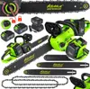 Akku Kettensäge mit 2x LI-ION 21V 4.0Ah 2 x Schwert 16" Produktbild-Vorschau 1