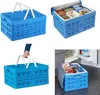 Sunware Square Vouwkrat + Koeltas 32L 49x36x24.5 cm Blauw Náhľad obrázku produktu 2