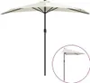 vidaXL Ombrellone da balcone con palo in alluminio color Anteprima dell’immagine prodotto 1
