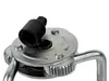 A close-up view of a three-arm oil filter wrench with a socket attachment. Náhled obrázku produktu