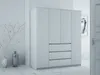 Kleiderschrank Mehrzweckschrank Stauraumkommode Hochschrank Produktbild-Vorschau 2