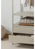 Ferris Offen Kleiderschrank 100 Cm Metall Sand Produktbild-Vorschau 5
