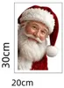 XL Fensterbild Weihnachtsmann W15 Fensterfolie Produktbild-Vorschau 5
