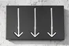 riess-ambiente Moderne Design Wandgarderobe ARROW 30cm Produktbild-Vorschau 7