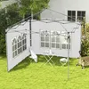 Wasserdichte Pavillon-Seitenwände mit Fenstern, 3x3/3x4 m, Produktbild-Vorschau 2