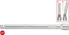 KS TOOLS 1/2" estensione inclinabile 250 mm - 911.1384 Anteprima dell’immagine prodotto 2