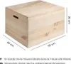 Holzkiste mit Deckel und Griffen für verschiedene Produkte Produktbild-Vorschau 2