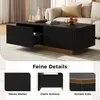 Merax Couchtisch mit 2 Schubladen und geriffelter Front, Produktbild-Vorschau 10