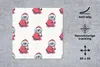 MuchoWow® Mauspad Mousepad Pinguin - Schnee - Brief - Produktbild-Vorschau 2