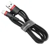 Baseus Cafule USB a Lightning, 2,4 A, 0,5 m - Rosso/Nero Anteprima dell’immagine prodotto 3