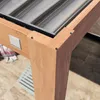 PRIMEYARD Pergola 3x4 m słupy aluminium w optyce drewna z Podgląd zdjęcia produktu 9