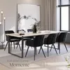 tectake® Esszimmerstuhl Marilyn gepolstert, in Samtoptik 58 Produktbild-Vorschau 7