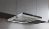 A modern kitchen with a built-in range hood. Voir les images du produit