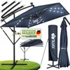 tillvex® Ombrellone in alluminio rettangolare Ø 330 cm con Anteprima dell’immagine prodotto 1