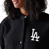 New Era Ladies Oversize SHERPA Bomber Jacke LA Dodgers - L Produktbild-Vorschau 3