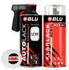 BLU Spraydosen LC9X schwarz DeepBlack Basislack + Klarlack Produktbild-Vorschau 1