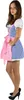 Dirndl für Damen blau/weiß/rosa kariert, Größe:XL Produktbild-Vorschau 2