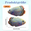 Ofenhandschuhe 2er Set, Topfhandschuhe & Hitzeschutz, 26×15 Produktbild-Vorschau 2