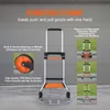 VEVOR Sackkarre Klappbar 125kg Transportkarre aus Produktbild-Vorschau 3