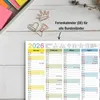 Abwischbarer Wandkalender 2026 A4 - "Bunt" Jahresplaner Produktbild-Vorschau 5