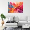 Plátno obraz abstraktné umenie farebné 60x40 cm veľký Náhľad obrázku produktu 2