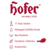 HOFER Sloupové svíčky červené 4×7 cm – 11 hodin hoření – Náhled obrázku produktu 6