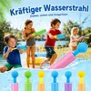 6er Set Wasserpistole Kinder aus Schaumstoff, leichte Pool Produktbild-Vorschau 3