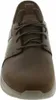 A close-up, front-facing view of a brown SKECHERS SLIP-INS SLADE - ZACHARY shoe against a white background. Voir les images du produit