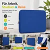 17 Zoll Laptop Tasche Notebooktasche Blau Notebook Produktbild-Vorschau 8