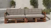 Lermowood Palettenmöbel Mpe Sofa 120 x 60 cm Eiche | Produktbild-Vorschau 4