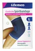KNIEBANDAGE elastisch Blau Gr. L Sportbandage Kniebandagen Produktbild-Vorschau 3