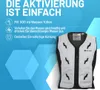 Inuteq Bodycool Smart-X kühlende Weste, grau, M Produktbild-Vorschau 15