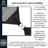 freigarten.de Sonnensegel Wasserdicht Sonnenschutz Garten Produktbild-Vorschau 5