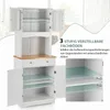 COSTWAY Szafka kuchenna 170 cm, wysoka szafka z 2 Podgląd zdjęcia produktu 5