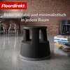 Sgabello con rotelle Floordirekt in plastica, sgabello con Anteprima dell’immagine prodotto 8