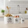 Relaxdays Kartoffel Aufbewahrungsbox, Zwiebeln, Knoblauch, Produktbild-Vorschau 3