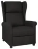 vidaXL Relaxsessel Schwarz Stoff Produktbild-Vorschau 8