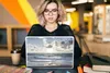 MuchoWow® Laptop Aufkleber Sticker Cover Meer - Wolken - Produktbild-Vorschau 5