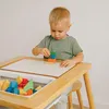 Kruzzel 26366 Sensorischer Tisch mit Stuhl für Kinder, aus Produktbild-Vorschau 8