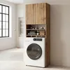 Badschrank Wotan Eiche Rustikal | Kommode für Badezimmer & Produktbild-Vorschau 5