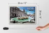 Blechschild Reise Rom Italien Piazza Navona Skulptur Produktbild-Vorschau 5