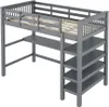 okwish Dětská postel 90 x 200 Patrová postel s úložnými Náhled obrázku produktu 8