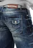 Cipo & Baxx Herren Regular Fit Jeans Stonewashed CD328 Blue Produktbild-Vorschau 5