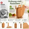 Set mit 6 Schneidebrettern für Frühstückssnacks auf einem Produktbild-Vorschau 5