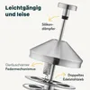 SILBERTHAL Milchaufschäumer Manuell - Edelstahl - 400ml - Produktbild-Vorschau 3